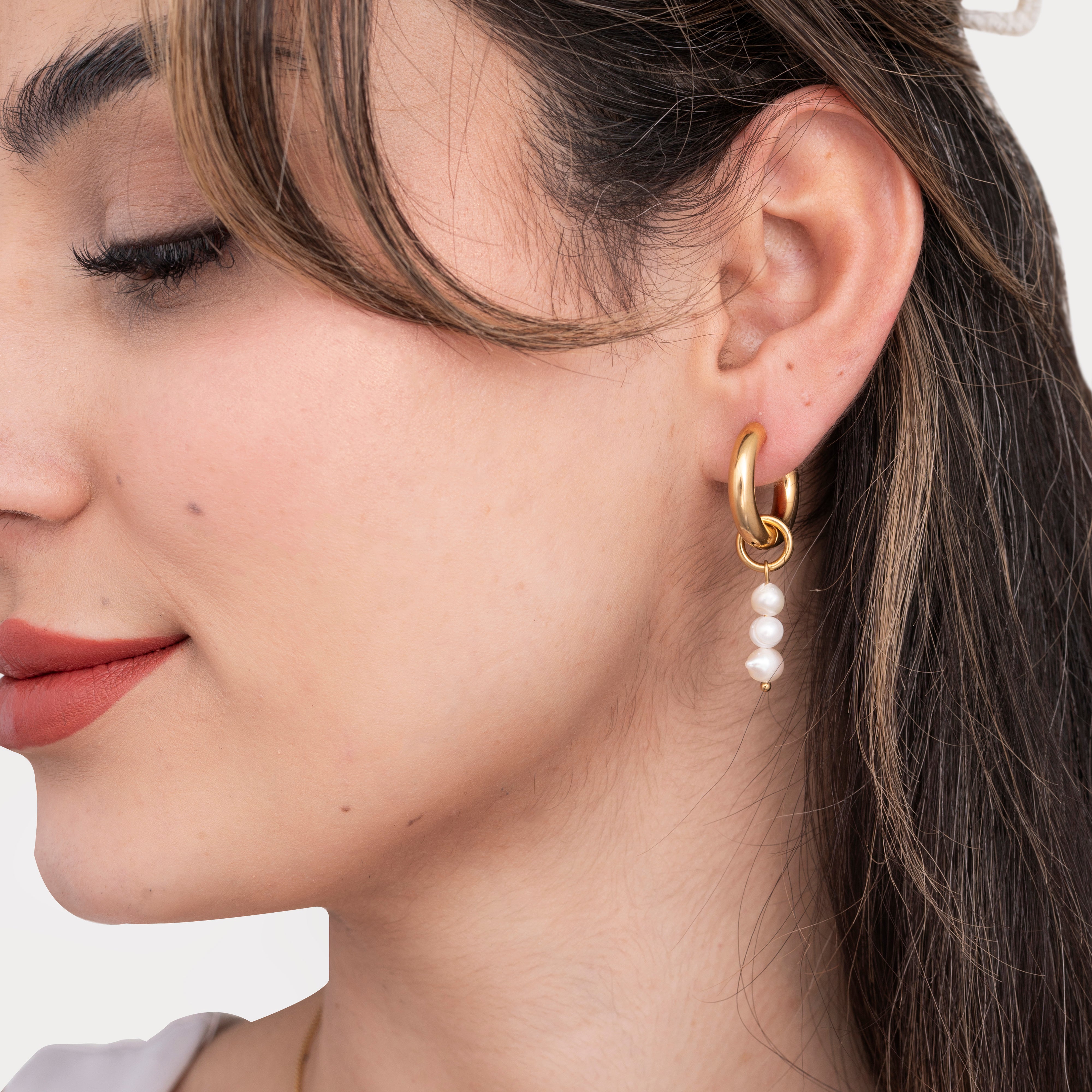 Sienna - Helmikorvakorut