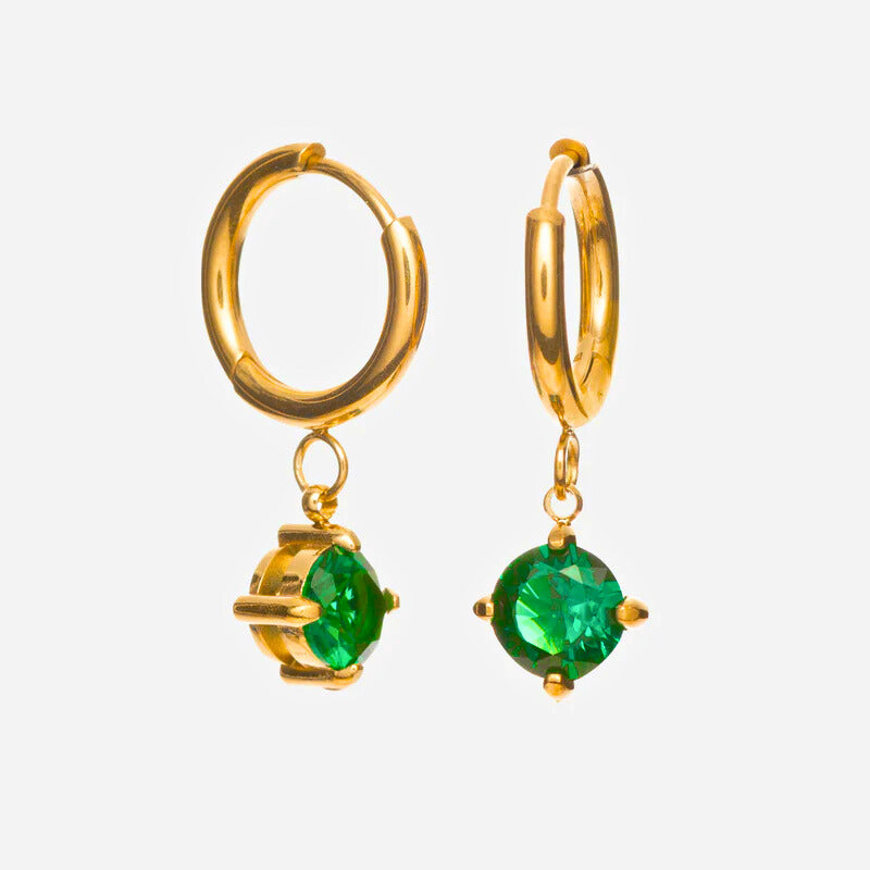 Elara green - Korvakorut - Maya Helie