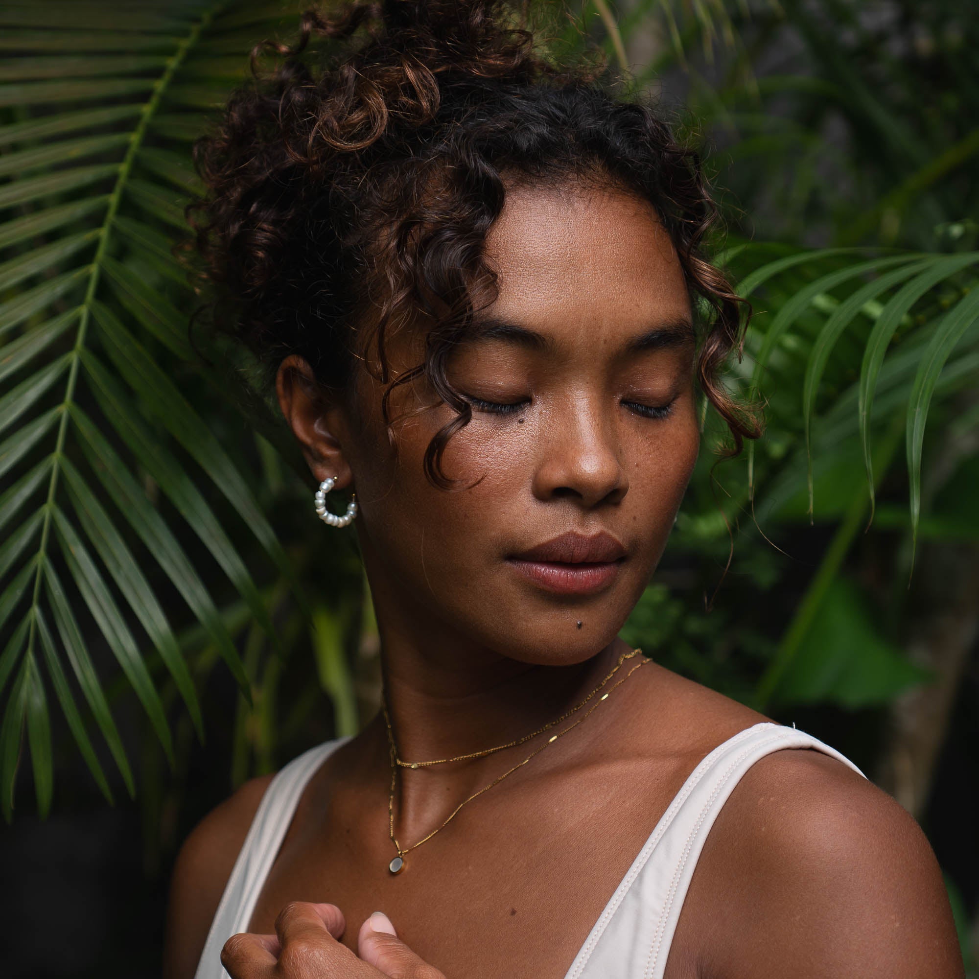 Jasmine - Helmikorvakorut