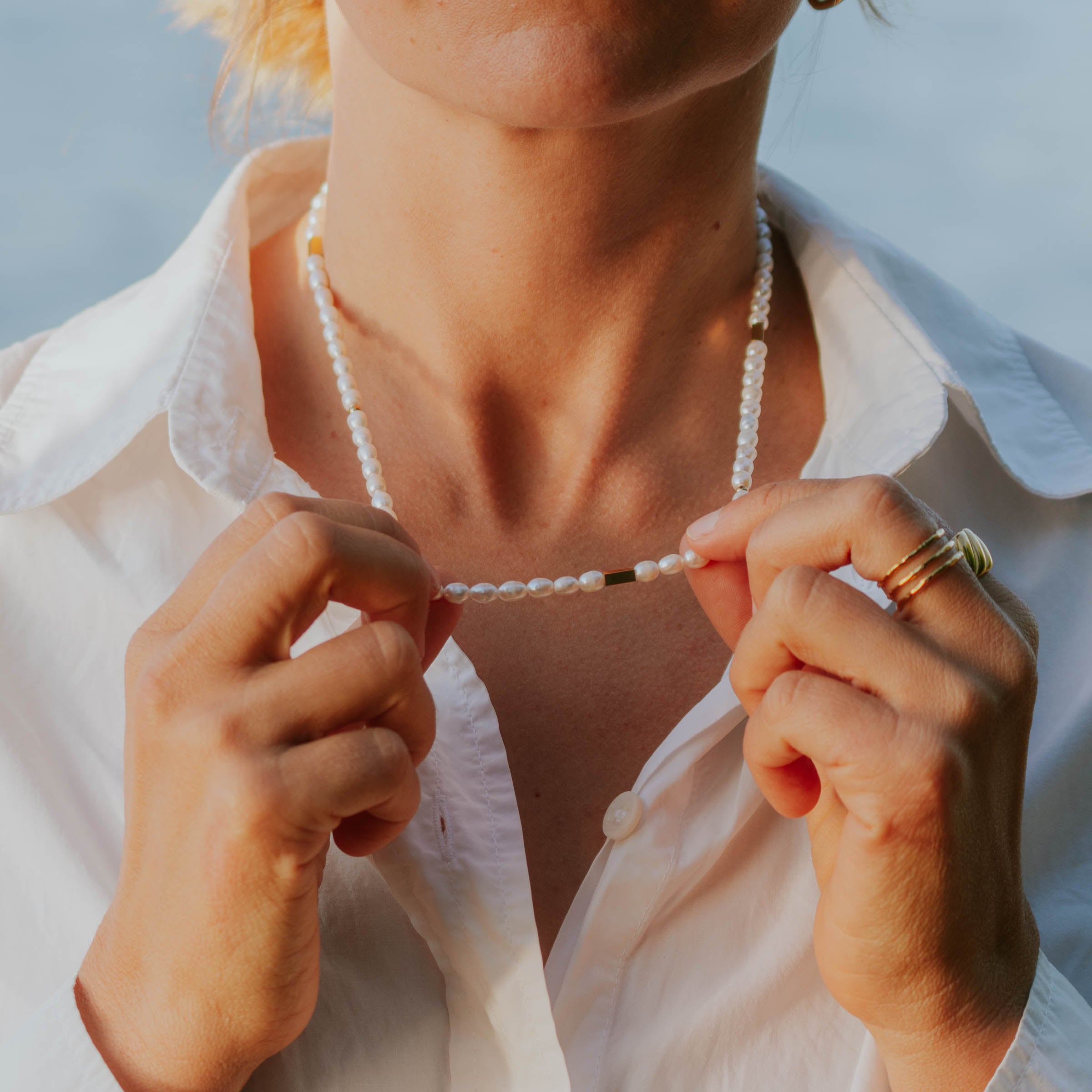 Livia - Helmikaulakoru - Maya Helie