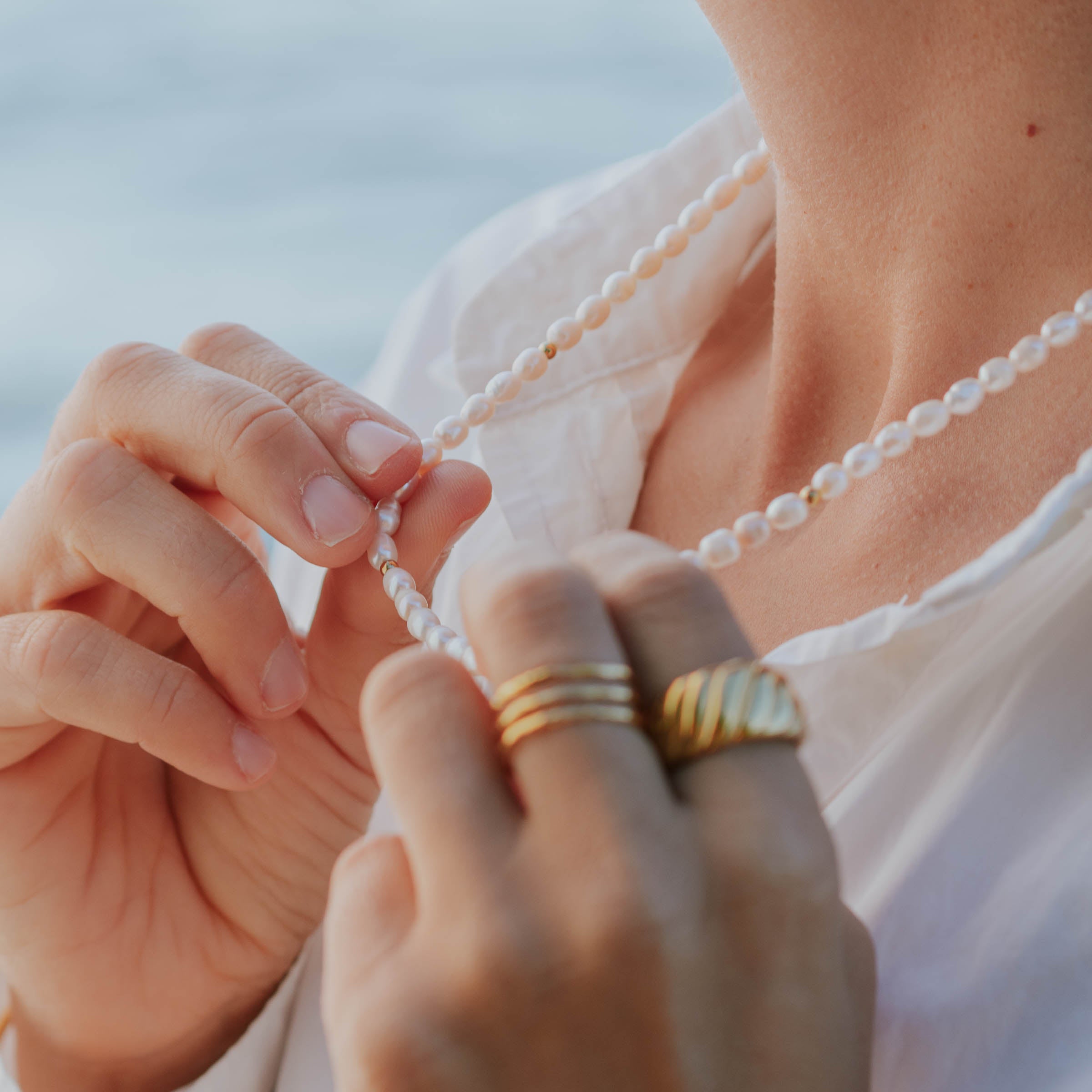 Livia - Helmikaulakoru - Maya Helie