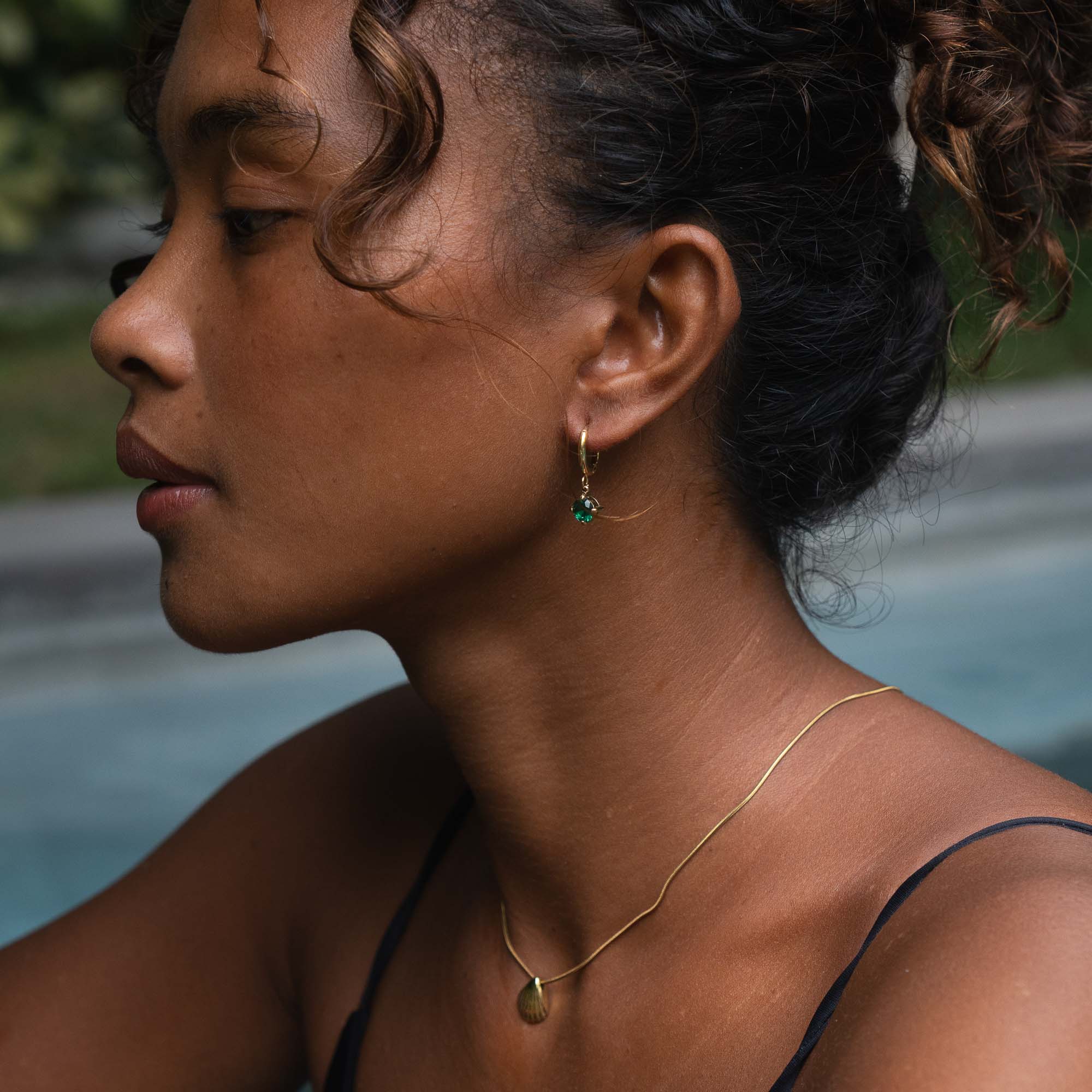 Elara Green - Earrings